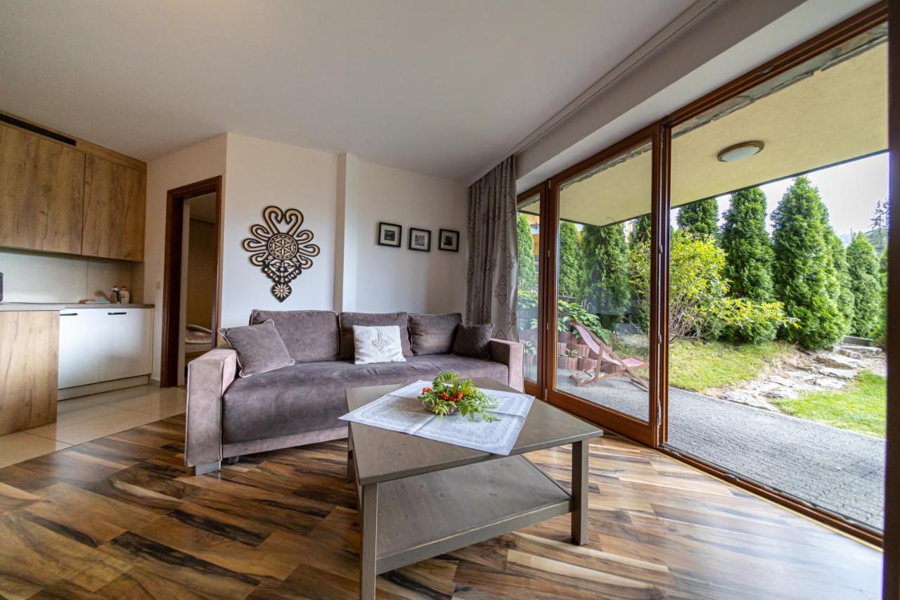 Oliwkowy, Apartament Widokowy Z Duzym Tarasem ザコパネ エクステリア 写真
