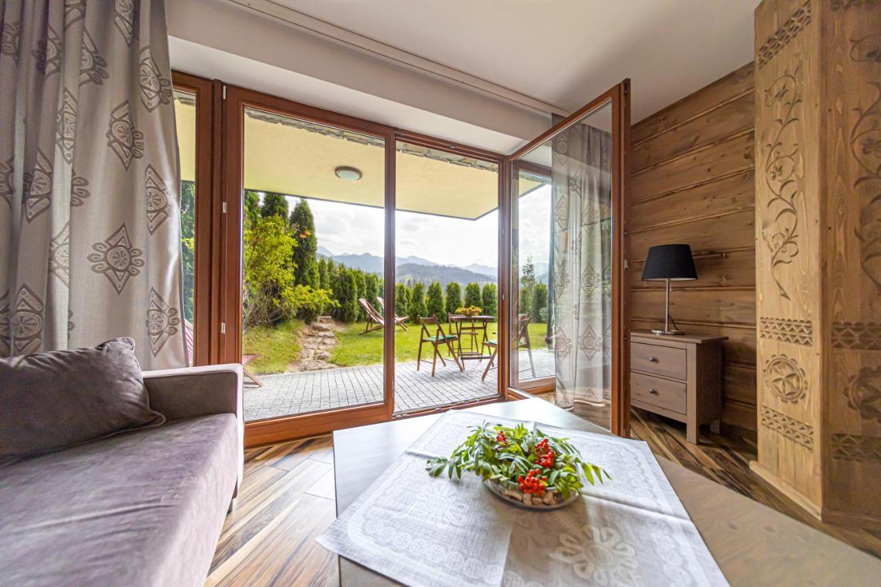 Oliwkowy, Apartament Widokowy Z Duzym Tarasem ザコパネ エクステリア 写真